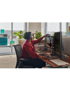 Auriculares monoaurales Blackwire 3315 con certificación Microsoft Teams USB-C + Conector de 3,5 mm + Adaptador USB-C/A