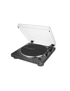 AT-LP60XBT Tocadiscos de tracción por correa Negro Totalmente automático