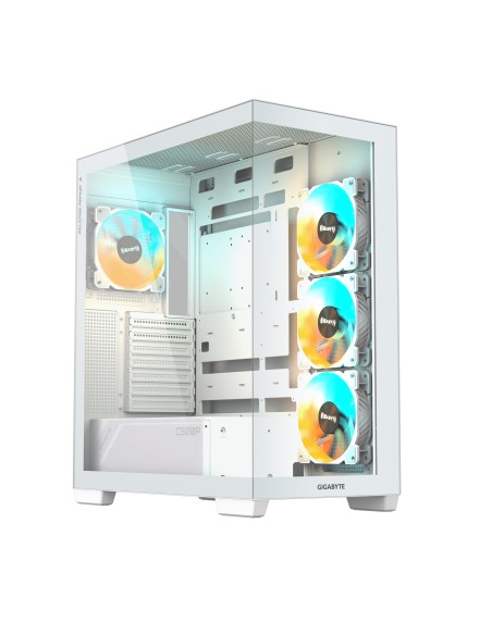 C500 PANORAMIC STEALTH Midi Tower Blanco