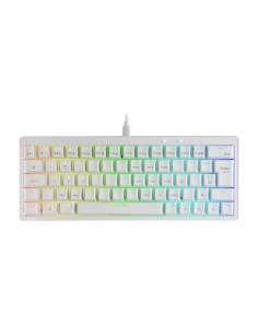 MKMINIPRO, Teclado Mecánico Ultra-Compacto 60%, Switches Mecánicos Hot-Swappable, Iluminación RGB Chroma, Teclado Gaming Antigho