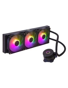 MasterLiquid 360L Core ARGB Procesador Liquid cooling kit 12 cm Negro