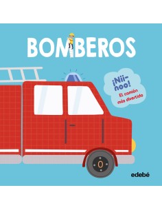 BOMBEROS LIBRO MAS CAMION DE BOMBEROS DE MADERA