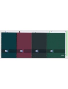 Paq 5 bloc a4 80h 90g cuad5x5 europeanbook1 oxfordampyou colores neutros