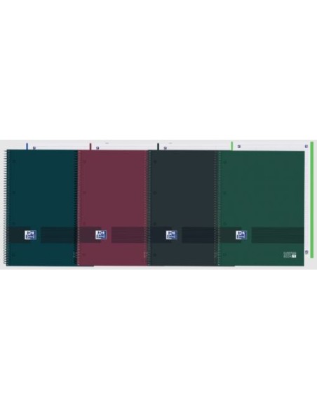 Paq 5 bloc a4 80h 90g cuad5x5 europeanbook1 oxfordampyou colores neutros