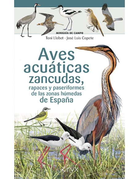 Aves acuaticas zancudas rapaces y paseriformes de las zonas humedas de Espana