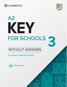 A2 Key for Schools 3 Students Book without Answers with Digital Pack