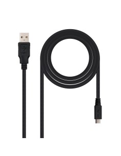 CABLE USB 2.0, TIPO A/M-MICRO USB B/M, 1.8 M