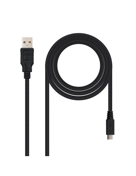 CABLE USB 2.0, TIPO A/M-MICRO USB B/M, 1.8 M