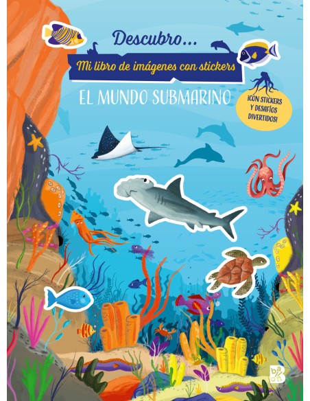 DESCUBRO EL MUNDO SUBMARINO STICKERS