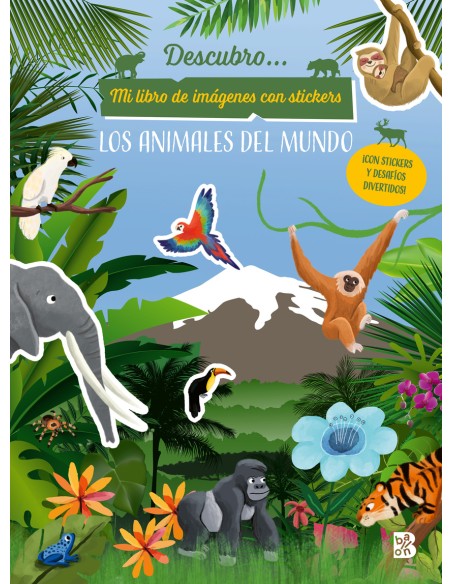 DESCUBRO LOS ANIMALES DEL MUNDO STICKERS