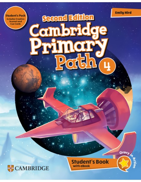 Cambridge Primary Path Level 4 Students Book with My Creative Journal Cue Card