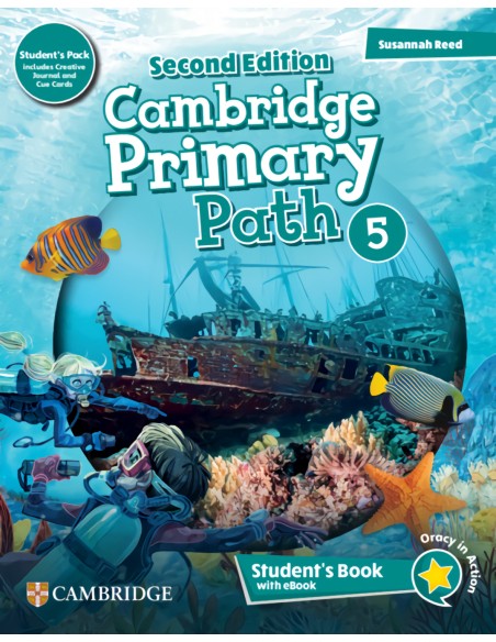 Cambridge Primary Path Level 5 Students Book with My Creative Journal Cue Card