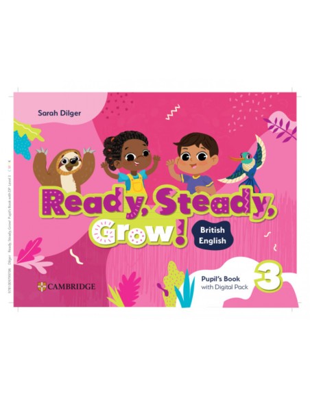 READY STEADY GROW LEVEL 3 PUPIL S BOOK WITH DIGITAL PACK BRITISH ENGLISH