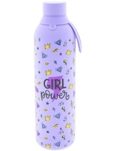 BOTELLA TERMICA JUVENIL 710ML LILA GO GIRL