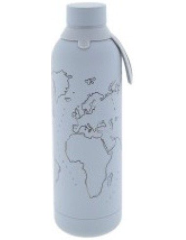 BOTELLA TERMICA ADULTO 710ML SHADOW WORLD MAP