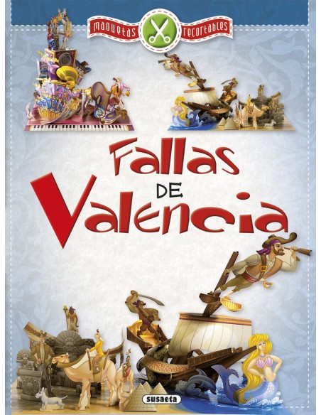 Fallas de Valencia Maqueta recortable