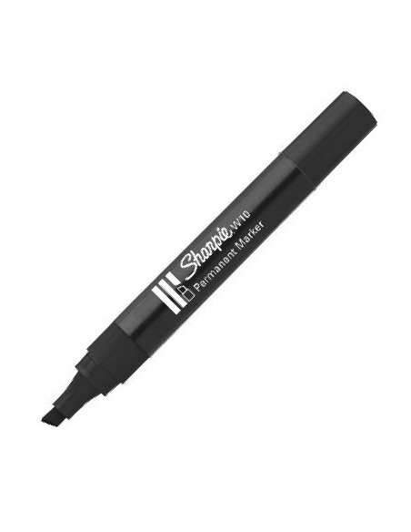 C 12 ROTULADOR SHARPIE W10 NEGRO MARCADOR PERMANENTE