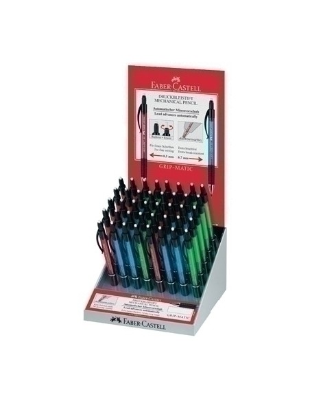 PORTAMINAS FABER CASTELL GRIP-MATIC C/40