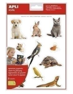 BL. 2H GOMETS APLI TEMATICOS FOTOS MASCOTAS 17628 - 1 unidad