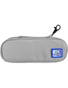 Estuche simple b hook 20x4x4cm color gris