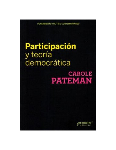 PARTICIPACION Y TEORIA DEMOCRATICA