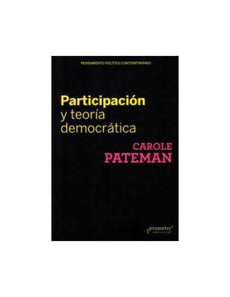 PARTICIPACION Y TEORIA DEMOCRATICA