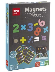 Juego magnetico numeros 51 piezas