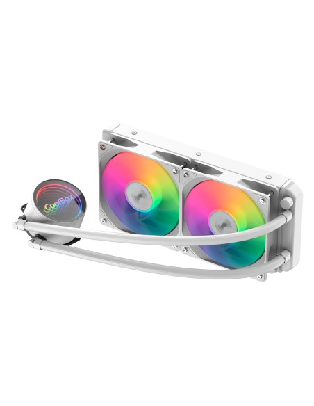 Infinite Liquid 240 ARGB Procesador Kit de refrigeración líquida 12 cm Blanco 1 pieza(s)
