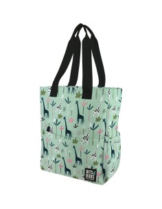 BOLSA TOTE BAG BampB JUNGLE 31x375x14cm