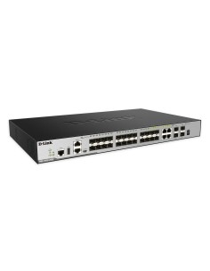 DGS-3630-28SC switch Gestionado L3 1U Negro