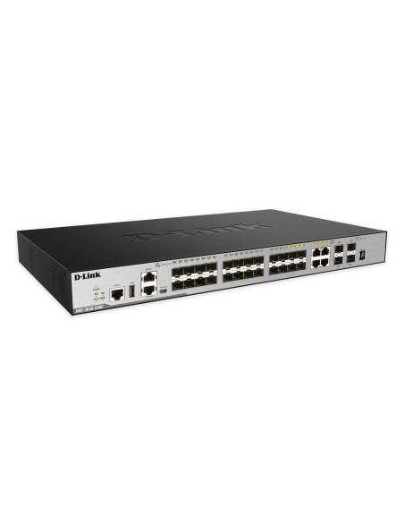DGS-3630-28SC switch Gestionado L3 1U Negro