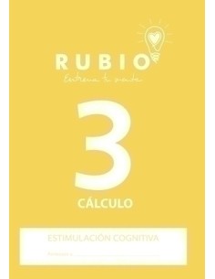 CUADERNO RUBIO A4 ESTIM.COGN.CALCULO 3 - Pack de 5 unidades