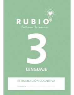 CUADERNO RUBIO A4 ESTIM.COGN.LENGUAJE 3 - Pack de 5 unidades