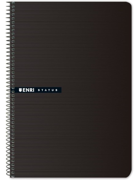 100435747 cuaderno y block 100 hojas Negro 100435747 - Pack de 5 unidades