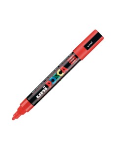 ROTULADOR UNI-BALL POSCA PC5M 1.8-2.5MM ROJO
