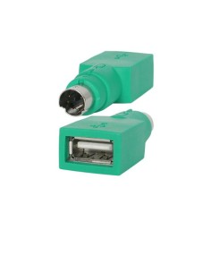 Replacement USB to PS2 Mouse Adapter Verde