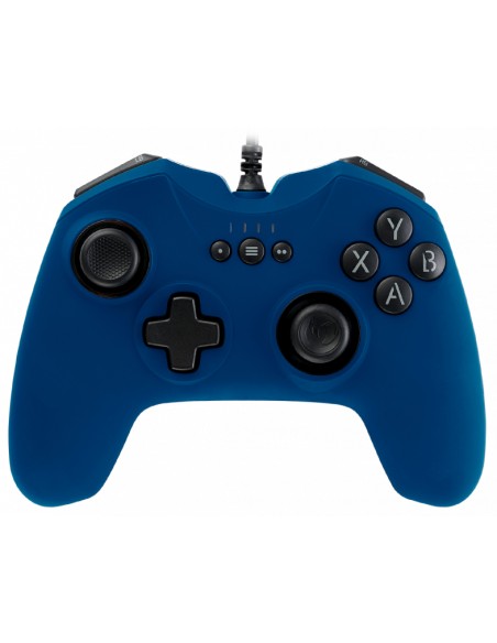 PCGC-100BLUE mando y volante Azul USB Gamepad Analógico PC