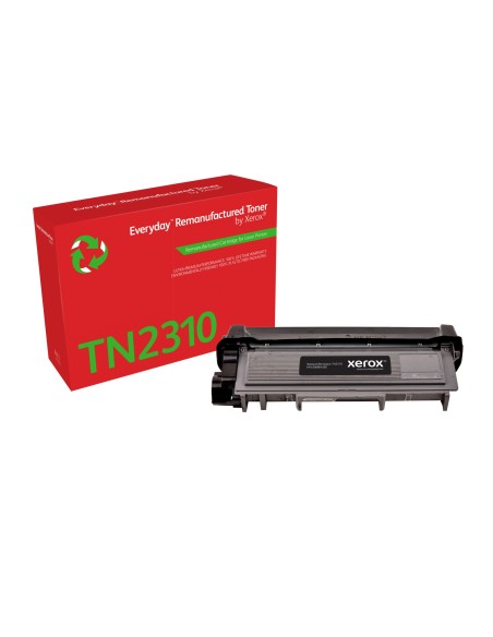 Everyday Tóner Everyday Mono remanufacturado de Xerox es compatible con Brother TN-2310, Capacidad estándar