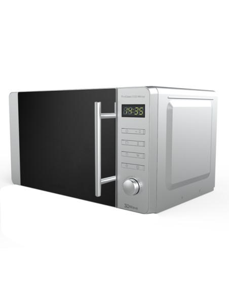 01533 microondas Acero Microondas con grill Encimera 20 L 700 W
