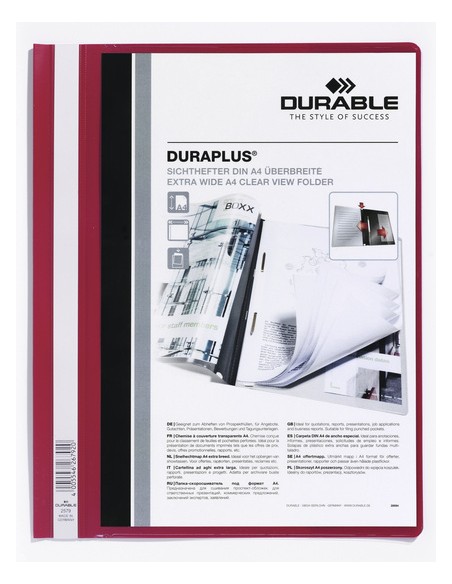 DURAPLUS archivador Rojo