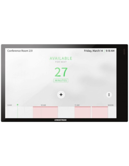 CRESTRON 7 IN. WALL MOUNT TOUCH SCREEN, BLACK SMOOTH (TSW-770-B-S) 6510813