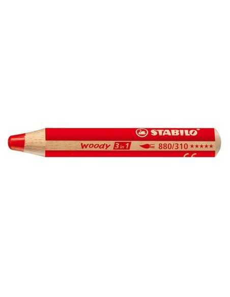 woody 3 in 1 Rojo  880/310 - Pack de 5 unidades