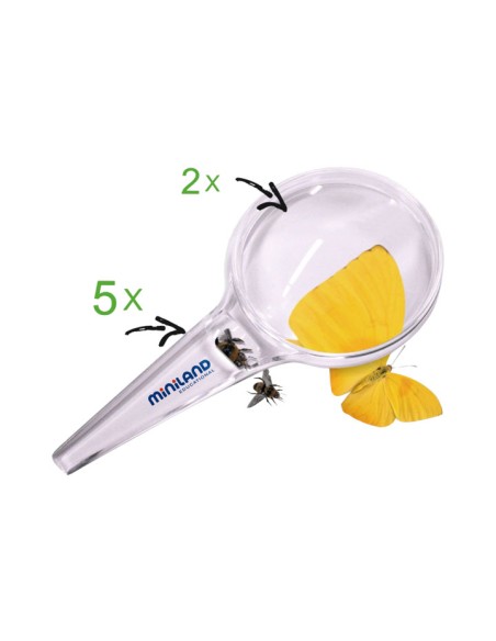 LUPA 80MM  2X Y 5X MINILAND 99025