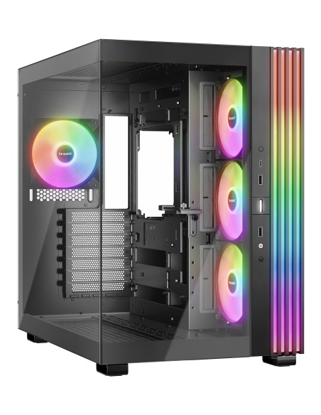 LIGHT BASE 600 LX Black Midi Tower Negro
