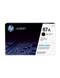 Cartucho de tóner original LaserJet 87A negro