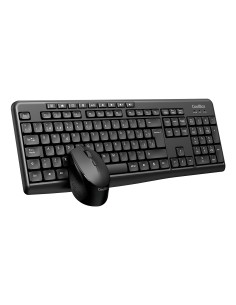 COO-KTR-03W teclado Ratón incluido Hogar / Oficina RF inalámbrico QWERTY Español Negro