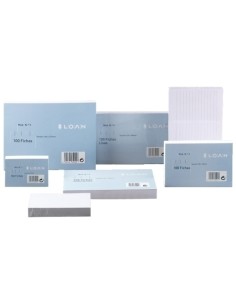 FICHAS LOAN RAYADAS  65x95 (Paq.100)