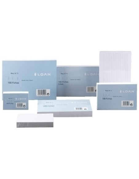 FICHAS LOAN RAYADAS  65x95 (Paq.100)