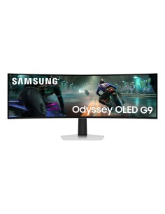 S49DG910SU pantalla para PC 124,5 cm (49") 5120 x 1440 Pixeles Dual QHD OLED Plata