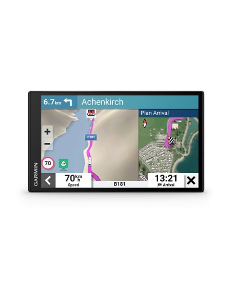 Camper 795 navegador Fijo 17,8 cm (7") TFT Pantalla táctil 239,6 g Negro